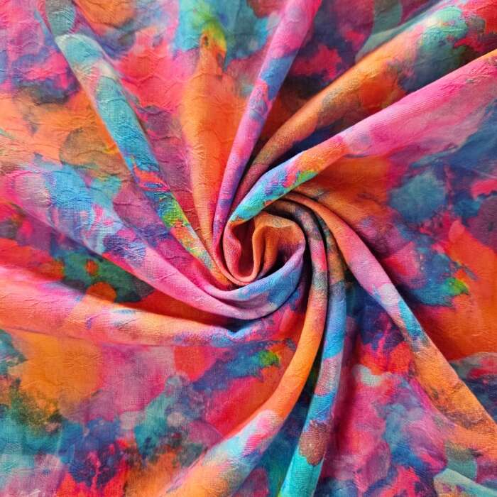 TEXTURED COTTON - Mia Pink