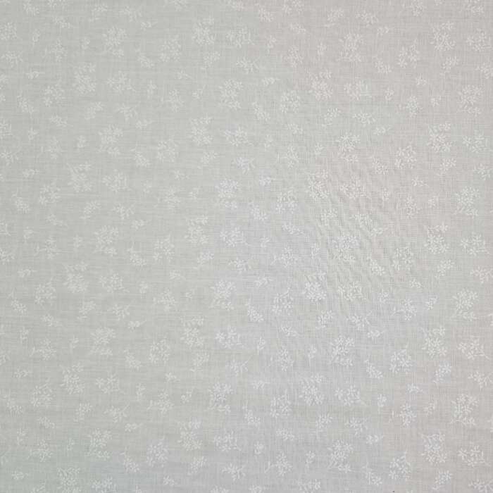White on White - Small Flower Bunches
