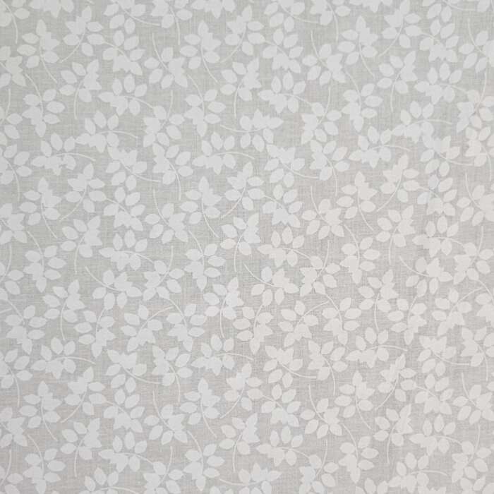 White on White - Vine Leaves