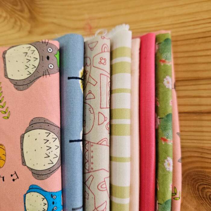 Remnant Craft Fabrics - Totoro Pink - Image 2