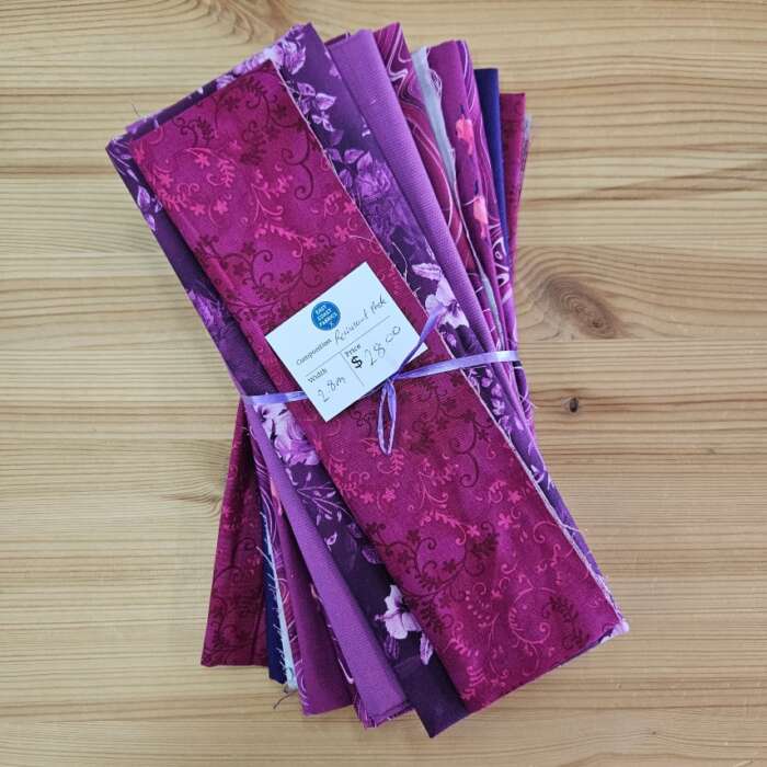 Remnant Craft Fabrics - Purples