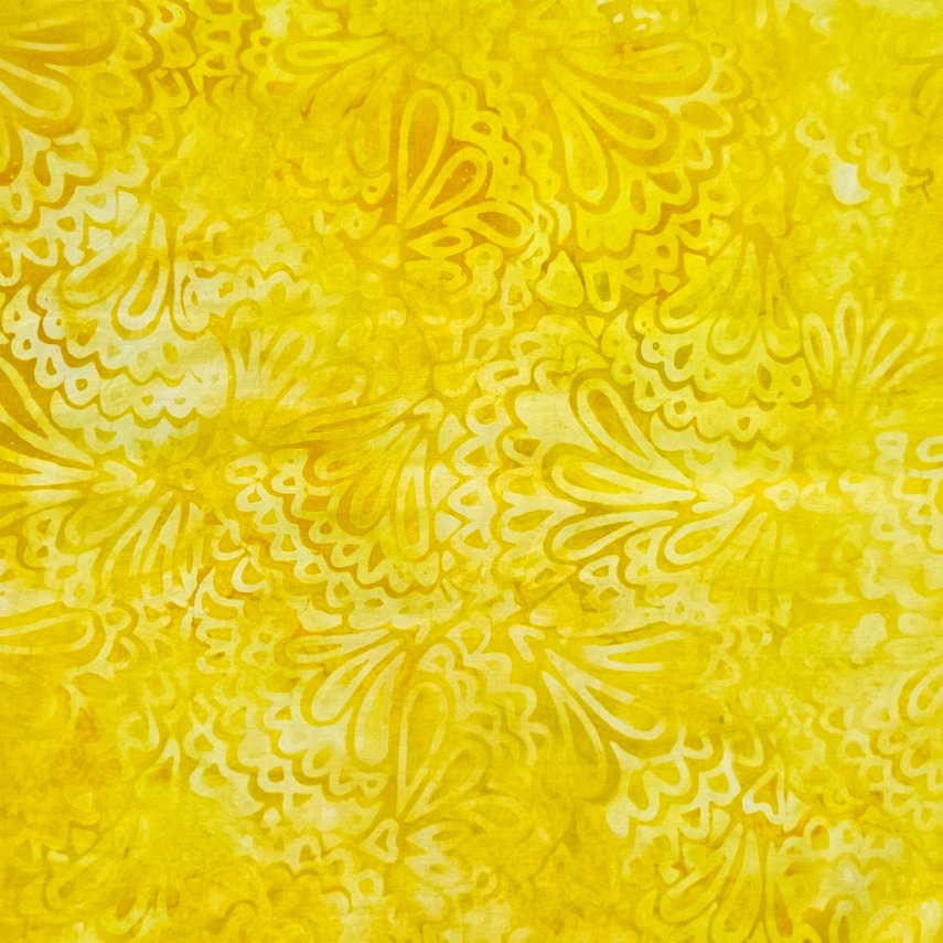 Batik - 1960 Flounce Yellow