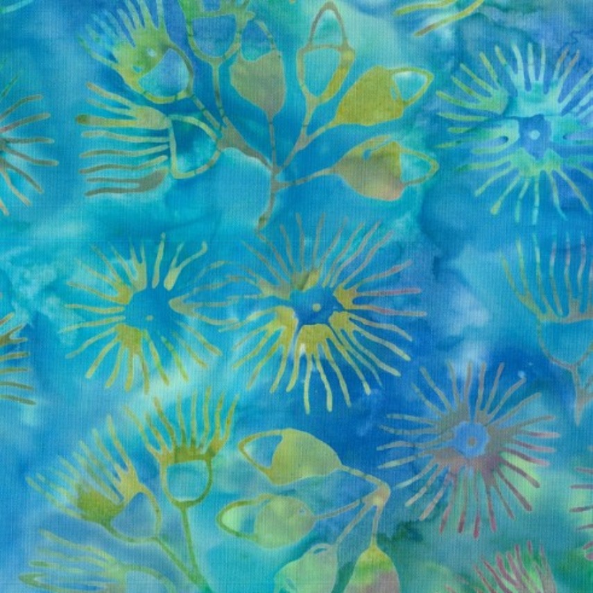 Batik - 2177 Gumnuts Blue