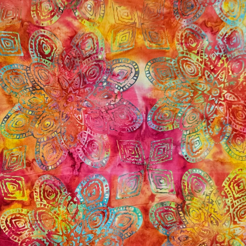 Batik - 2180 Mandala Sunset