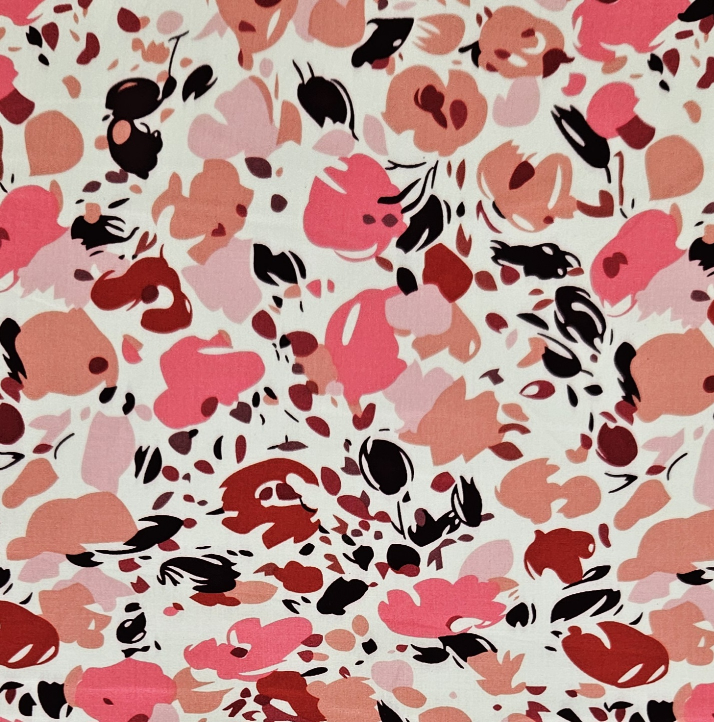 RAYON - Splotches Red