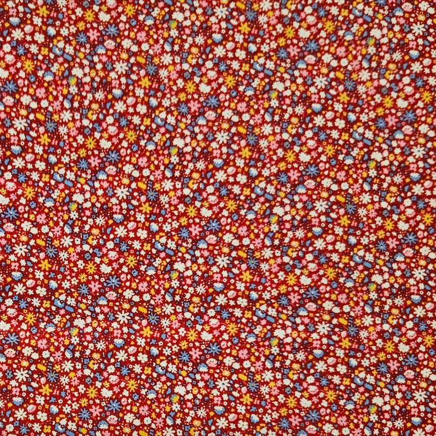 Liberty - Carnaby Collection - Bloomsbury Blossom D Red