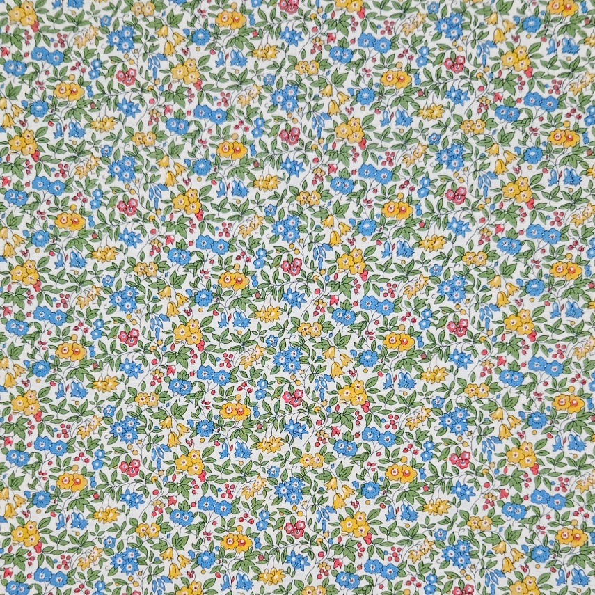 Liberty - Flower Show Midsummer Collection - Forget Me Not Blossom D Yellow