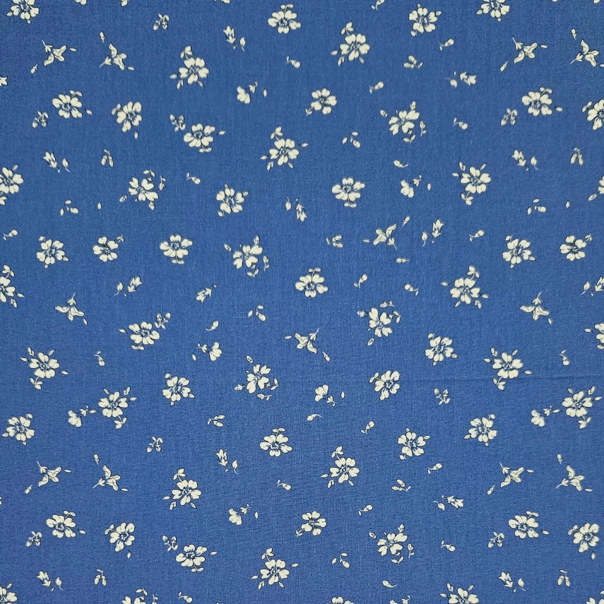 Liberty - Flower Show Sunrise Collection - Field Rose D Blue